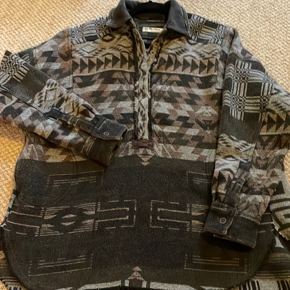 We the Free Aztec print pullover size Small